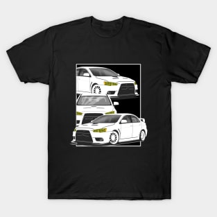 Mitsubishi Lancer Evolution X Fragment T-Shirt